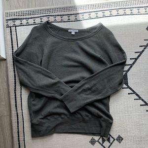 James Perse Vintage French Terry Sweatshirt Medium